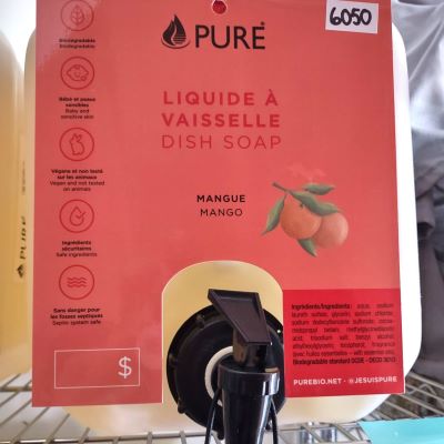 PURE - Liquide à vaisselle - Mangue - 500ml Vrac